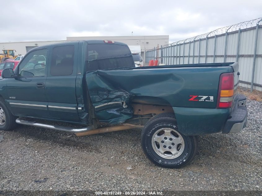 2002 Chevrolet Silverado 1500 Ls VIN: 2GCEK19T821346114 Lot: 40197249