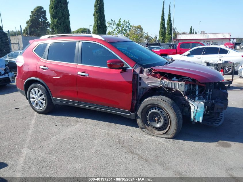 2016 Nissan Rogue S VIN: JN8AT2MT0GW026444 Lot: 40197251