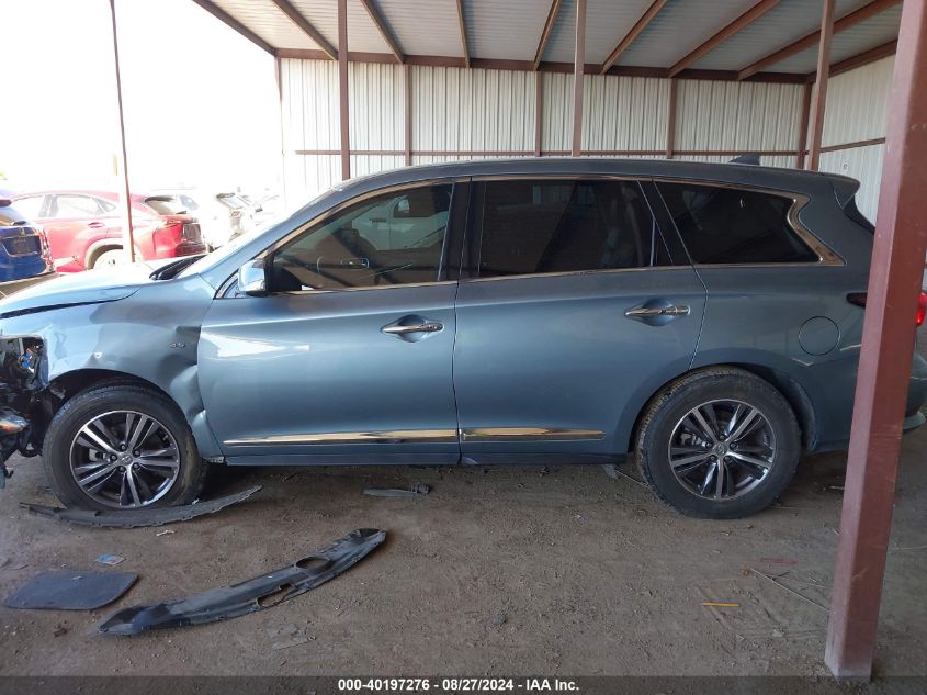 2019 Infiniti Qx60 Pure VIN: 5N1DL0MN0KC520338 Lot: 40197276