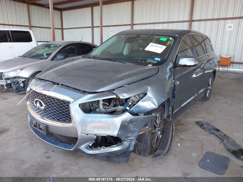 2019 Infiniti Qx60 Pure VIN: 5N1DL0MN0KC520338 Lot: 40197276