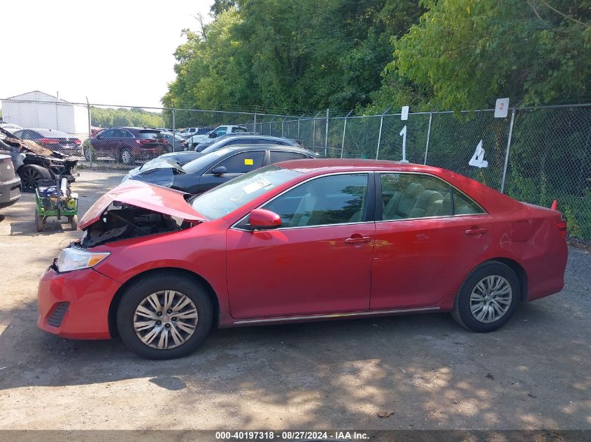 2014 Toyota Camry Le VIN: 4T1BF1FK0EU792748 Lot: 40197318