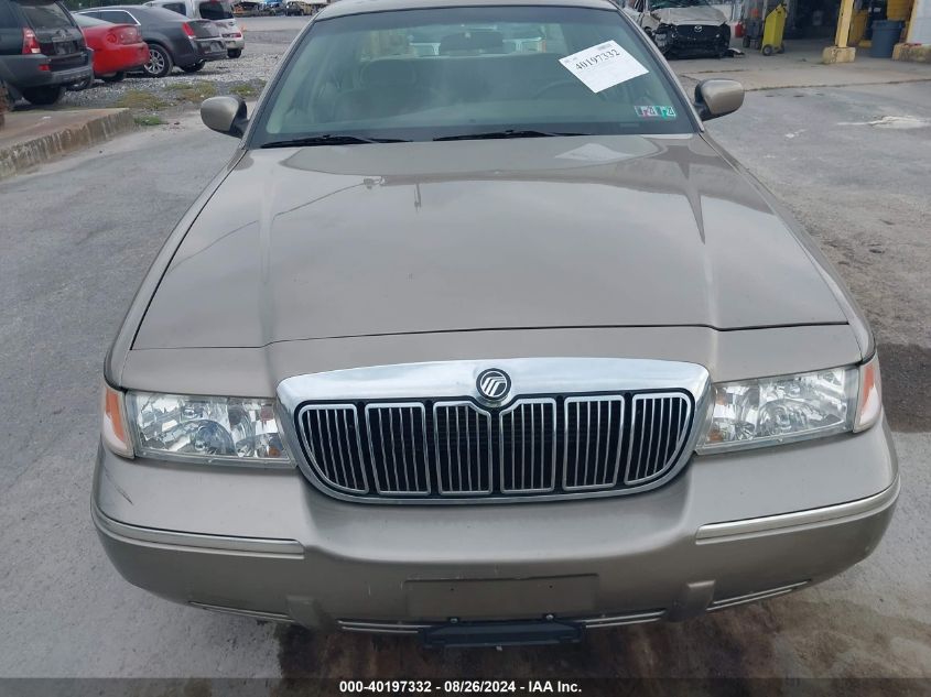 2002 Mercury Grand Marquis Gs VIN: 2MEFM74W62X638939 Lot: 40197332