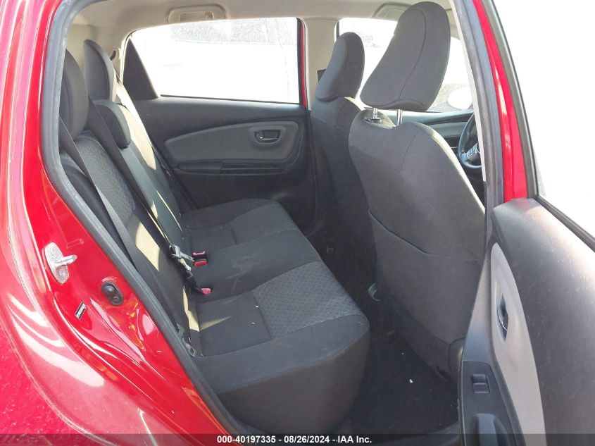 2015 Toyota Yaris Le VIN: VNKKTUD34FA031838 Lot: 40197335