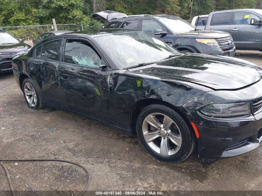 2016 Dodge Charger Sxt VIN: 2C3CDXHG2GH339350 Lot: 40197340