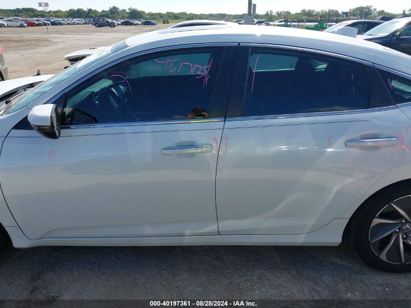 2022 Honda Insight Touring VIN: 19XZE4F91NE003428 Lot: 40197361