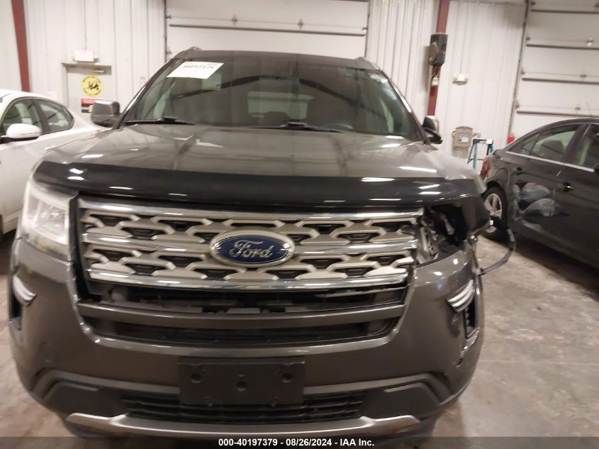 1FM5K8D8XJGA25524 2018 Ford Explorer Xlt