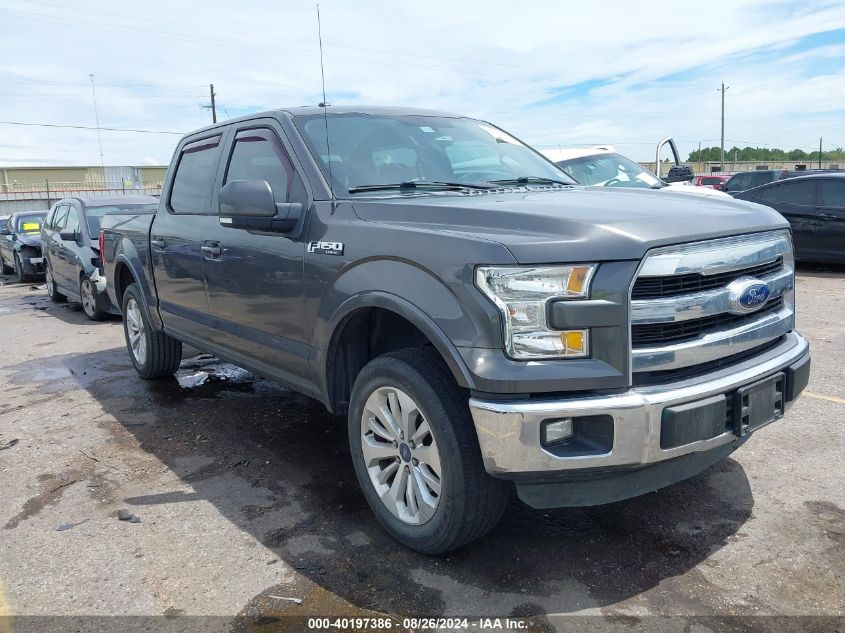 2015 FORD F-150 LARIAT - 1FTEW1CF2FKD56490