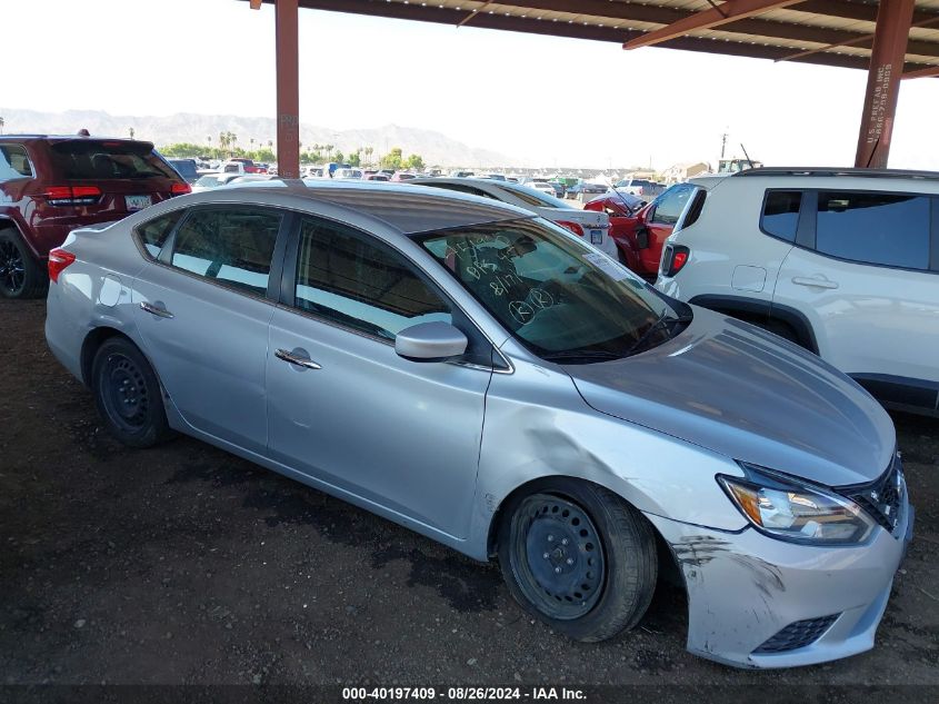 2016 Nissan Sentra Sv VIN: 3N1AB7AP3GL654199 Lot: 40197409