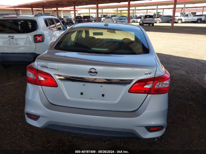 2016 Nissan Sentra Sv VIN: 3N1AB7AP3GL654199 Lot: 40197409