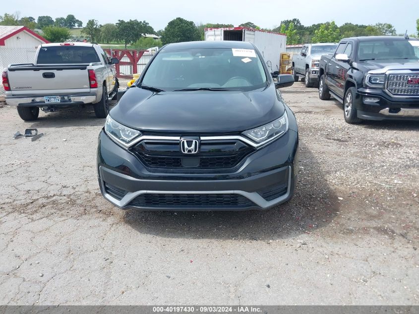 2020 Honda Cr-V Awd Lx VIN: 5J6RW2H21LA009256 Lot: 40197430