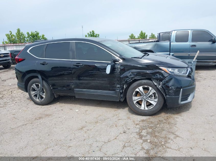 2020 Honda Cr-V Awd Lx VIN: 5J6RW2H21LA009256 Lot: 40197430