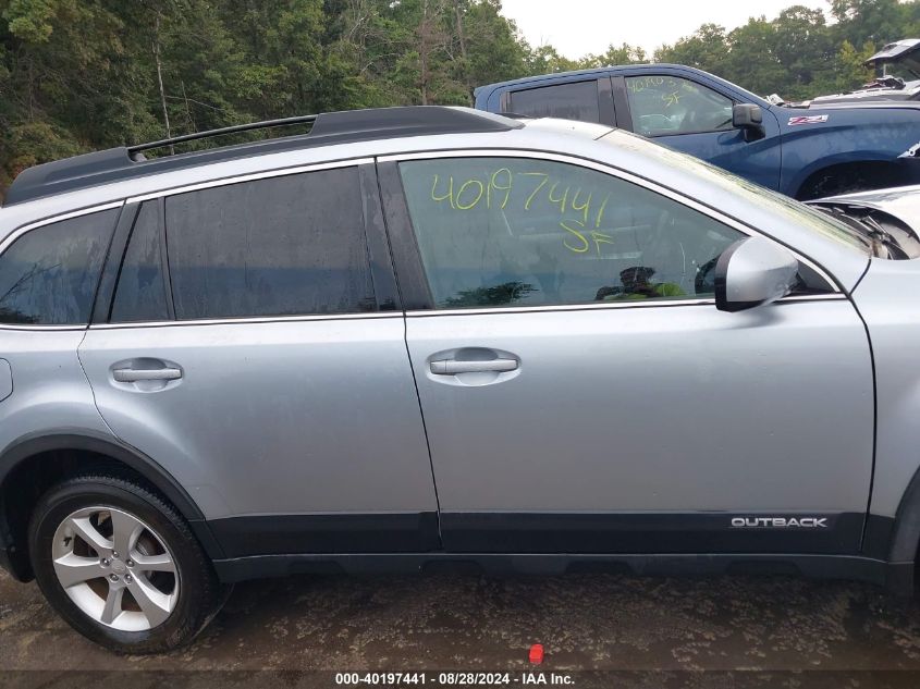 2013 Subaru Outback 2.5I Premium VIN: 4S4BRBGC4D3323168 Lot: 40197441