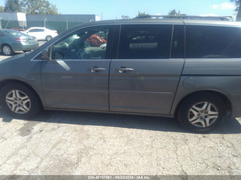 2007 Honda Odyssey Touring VIN: 5FNRL38837B004534 Lot: 40197491