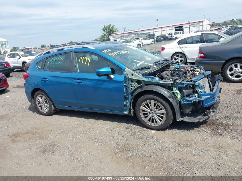 2017 SUBARU IMPREZA 2.0I PREMIUM - 4S3GTAB65H3714374