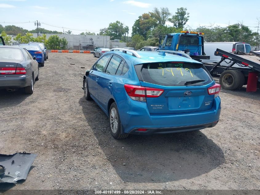 2017 SUBARU IMPREZA 2.0I PREMIUM - 4S3GTAB65H3714374