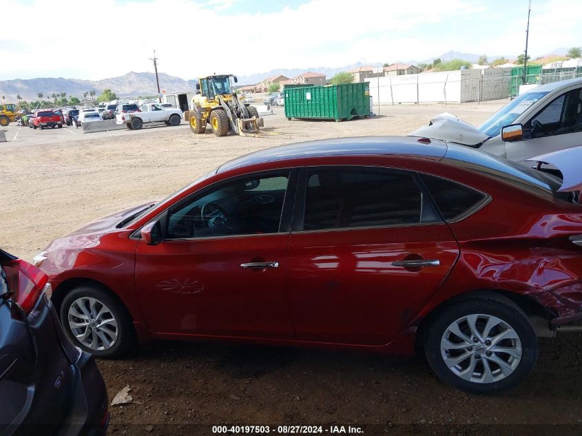 2019 Nissan Sentra Sv VIN: 3N1AB7AP7KY221965 Lot: 40197503