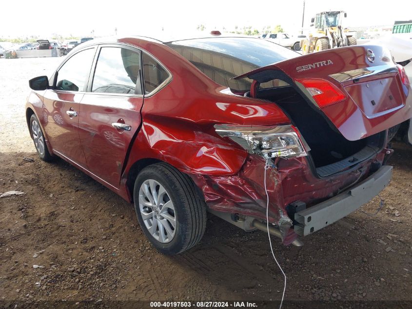 2019 Nissan Sentra Sv VIN: 3N1AB7AP7KY221965 Lot: 40197503