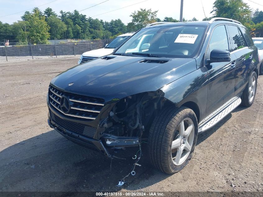 2013 Mercedes-Benz Ml 350 4Matic VIN: 4JGDA5HB3DA120954 Lot: 40197515