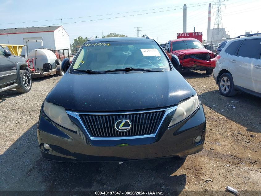 2010 Lexus Rx 350 VIN: 2T2BK1BA7AC044790 Lot: 40197547