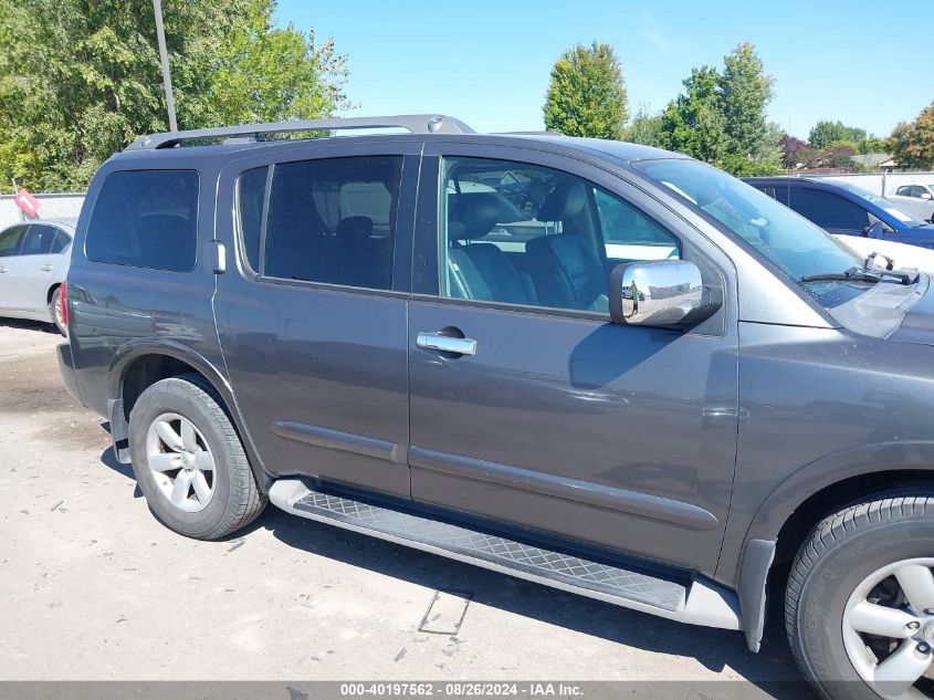 2012 Nissan Armada Sv VIN: 5N1AA0NC8CN615127 Lot: 40197562