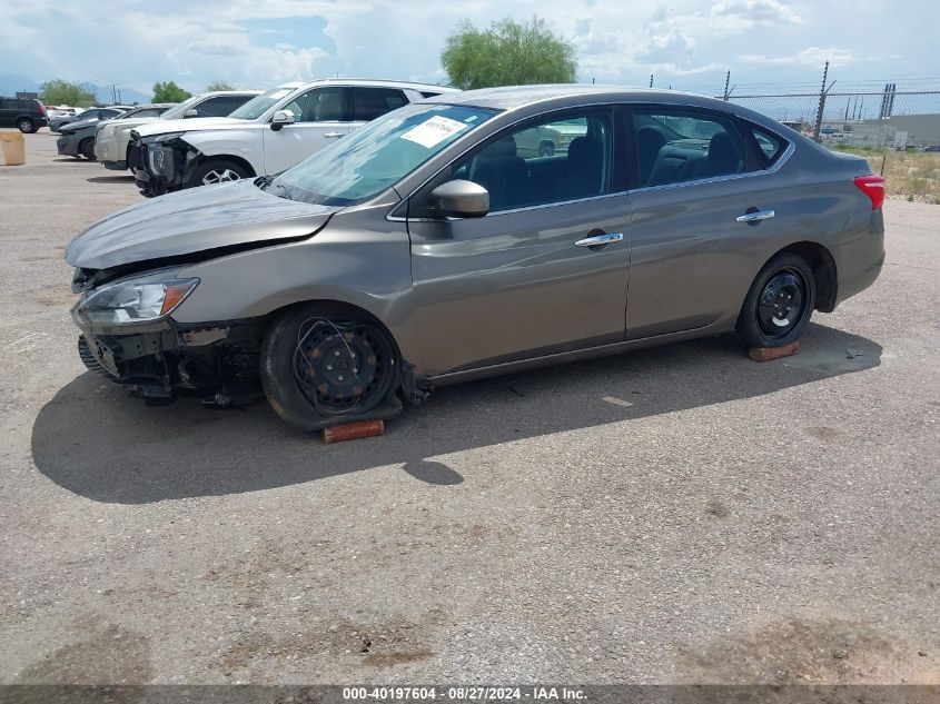 2016 Nissan Sentra Sv VIN: 3N1AB7AP7GY339165 Lot: 40197604