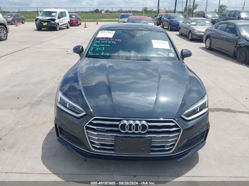 2019 Audi A5 45 Premium VIN: WAUENCF58KA077947 Lot: 40197605