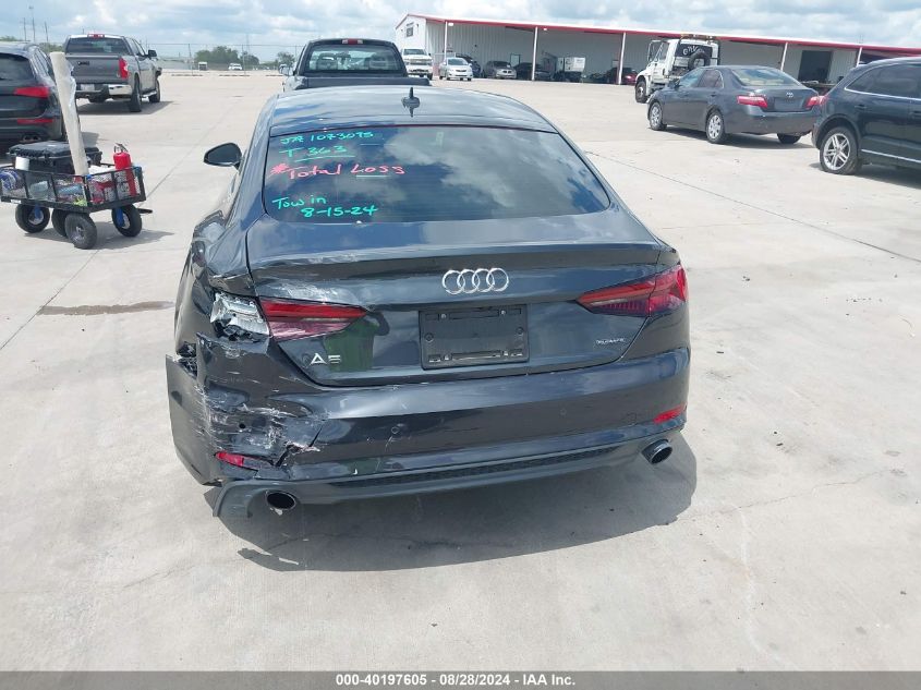 2019 Audi A5 45 Premium VIN: WAUENCF58KA077947 Lot: 40197605