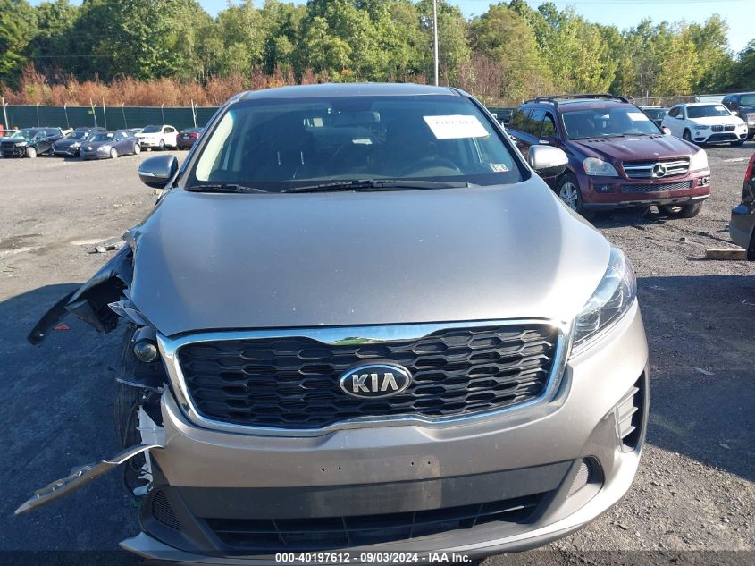 2019 Kia Sorento 3.3L Lx VIN: 5XYPGDA58KG449225 Lot: 40197612