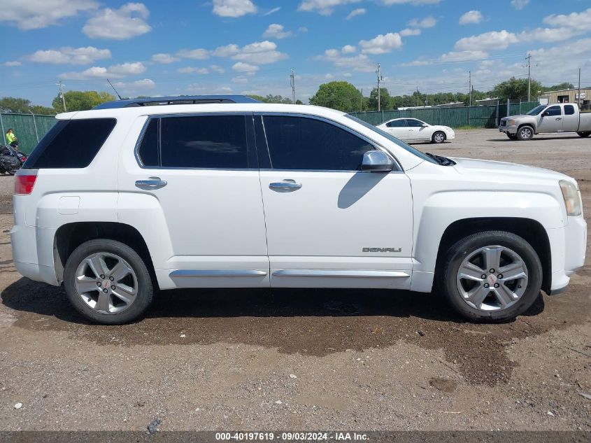 2013 GMC Terrain Denali VIN: 2GKALYEK3D6119361 Lot: 40197619