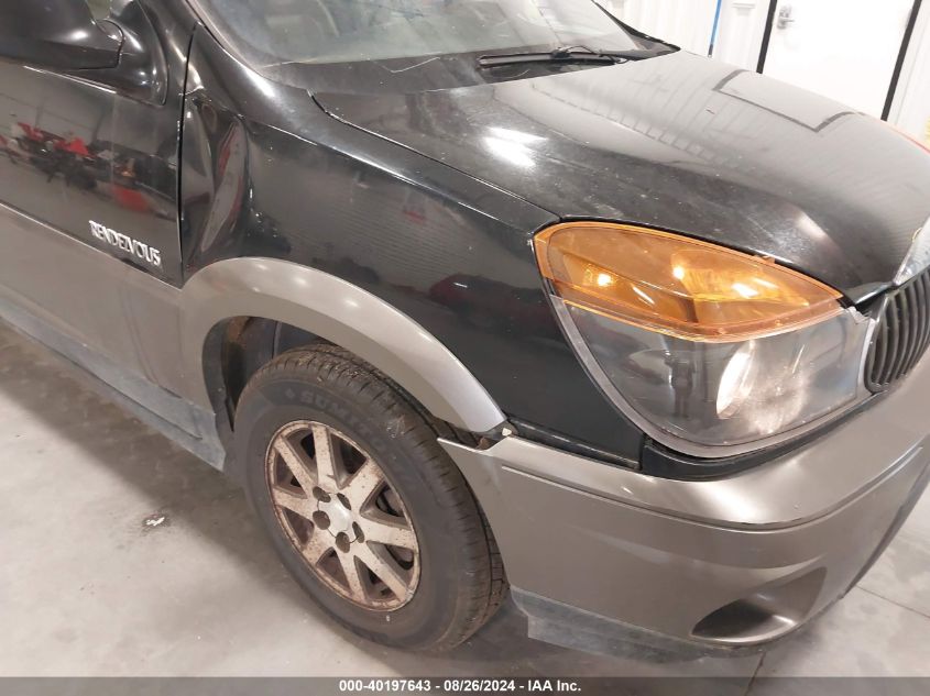 2002 Buick Rendezvous Cxl VIN: 3G5DB03E22S596802 Lot: 40197643