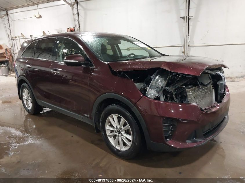 2019 KIA SORENTO 2.4L LX - 5XYPGDA32KG439854