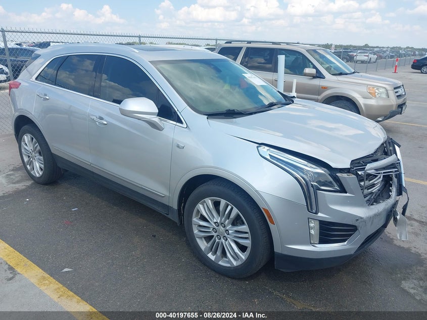 VIN 1GYKNFRS3KZ144376 2019 CADILLAC XT5 PREMIUM LUXURY