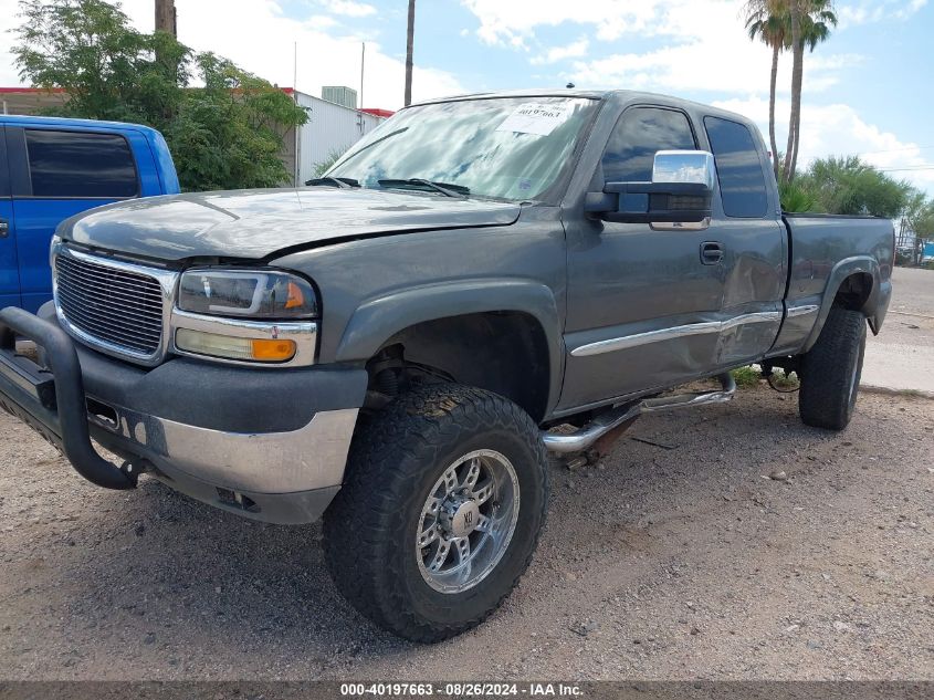 2002 GMC Sierra 2500Hd Sle VIN: 1GTHK29U32Z255870 Lot: 40197663