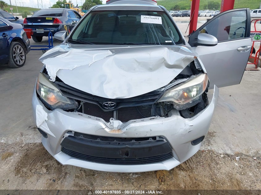2014 Toyota Corolla L VIN: 5YFBURHE6EP120206 Lot: 40197695