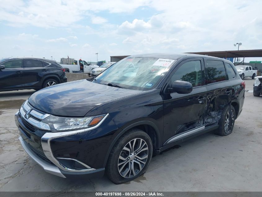 2017 Mitsubishi Outlander Es VIN: JA4AD2A31HZ017744 Lot: 40197698