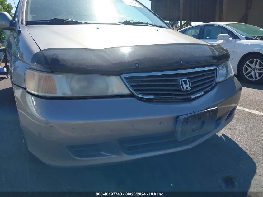 2000 Honda Odyssey Ex VIN: 2HKRL1871YH500317 Lot: 40197740