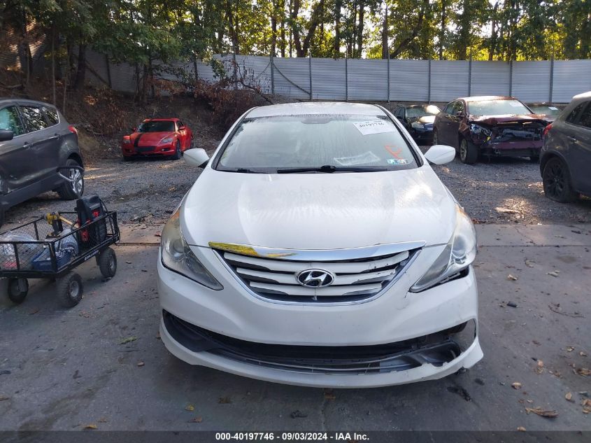 5NPEB4AC6EH864805 2014 Hyundai Sonata Gls