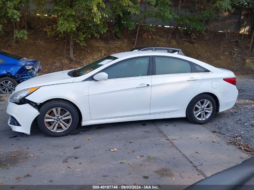 5NPEB4AC6EH864805 2014 Hyundai Sonata Gls