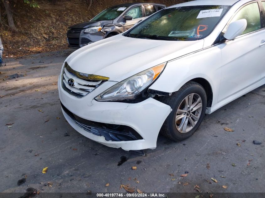 5NPEB4AC6EH864805 2014 Hyundai Sonata Gls