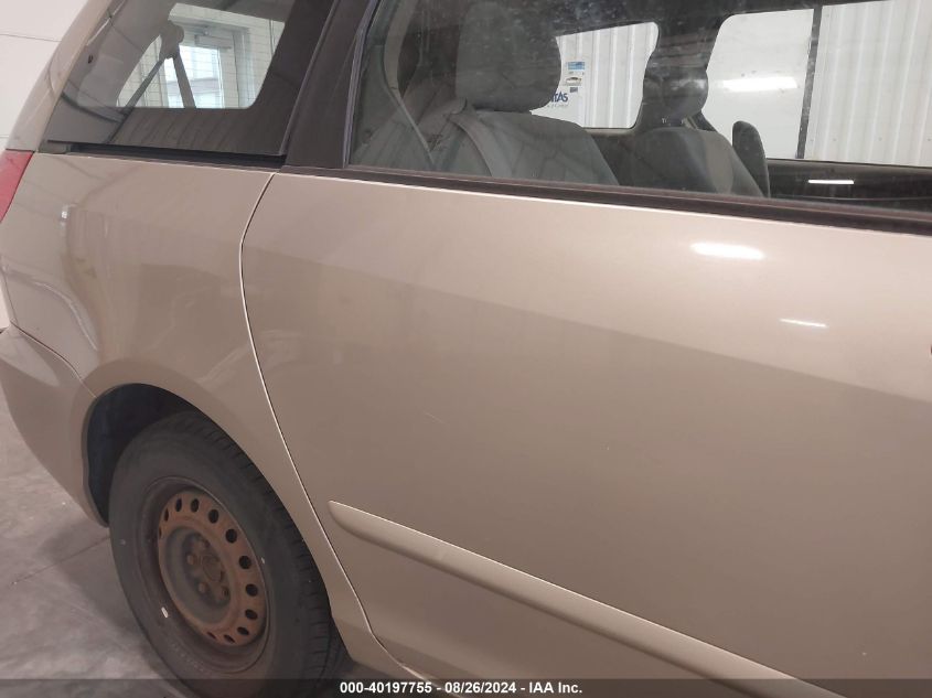 2006 Toyota Sienna Ce VIN: 5TDZA23CX6S451299 Lot: 40197755