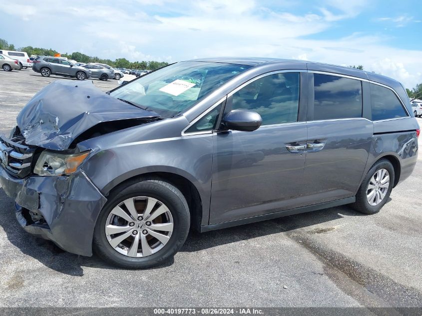 2014 Honda Odyssey Ex VIN: 5FNRL5H42EB054749 Lot: 40197773