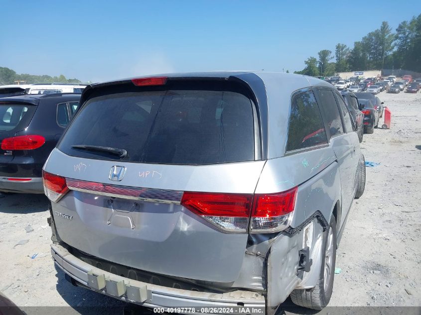 2015 Honda Odyssey Ex VIN: 5FNRL5H48FB074148 Lot: 40197778