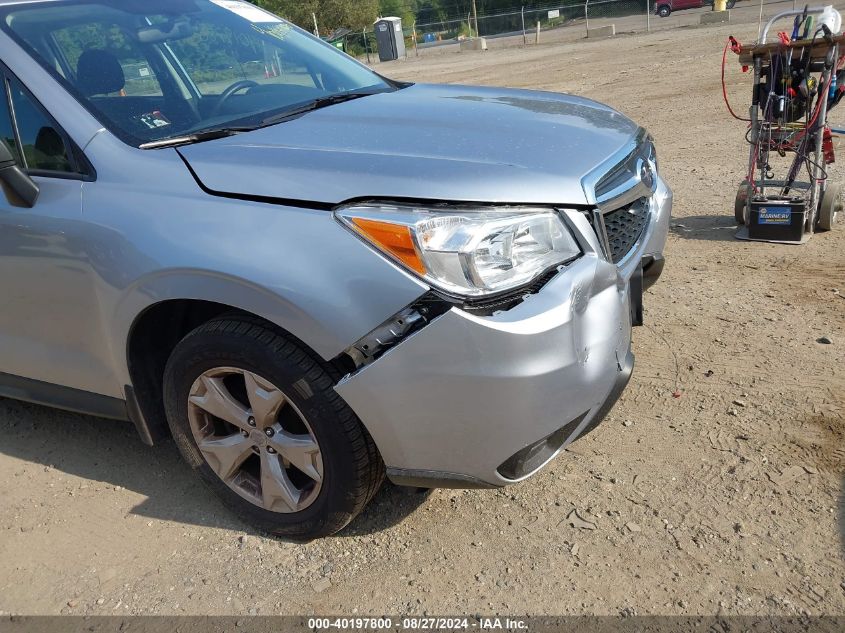 2016 Subaru Forester 2.5I VIN: JF2SJABC6GH463664 Lot: 40197800