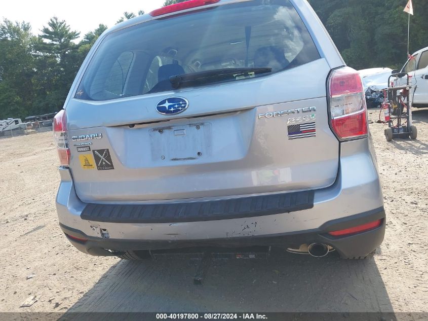 2016 Subaru Forester 2.5I VIN: JF2SJABC6GH463664 Lot: 40197800