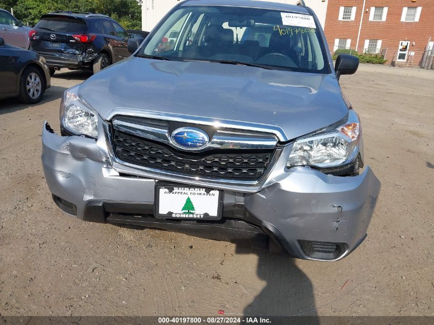 2016 Subaru Forester 2.5I VIN: JF2SJABC6GH463664 Lot: 40197800