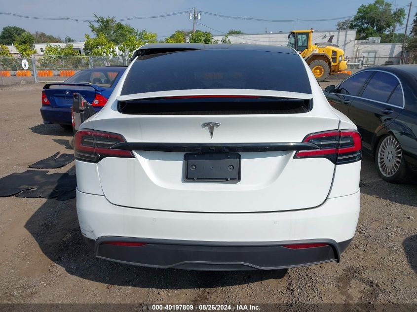 2022 Tesla Model X Dual Motor All-Wheel Drive/Plaid Tri Motor All-Wheel Drive VIN: 7SAXCDE51NF341663 Lot: 40197809