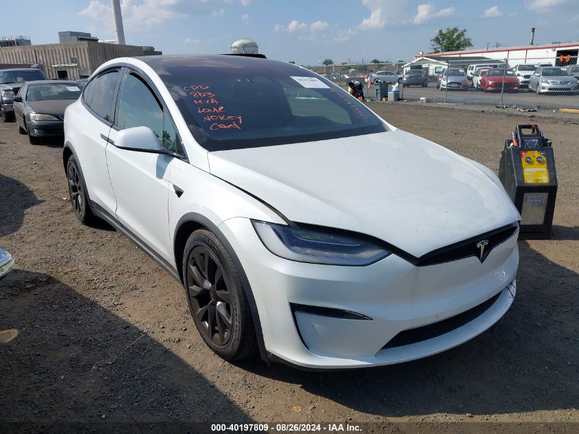 7SAXCDE51NF341663 2022 TESLA MODEL X - Image 1