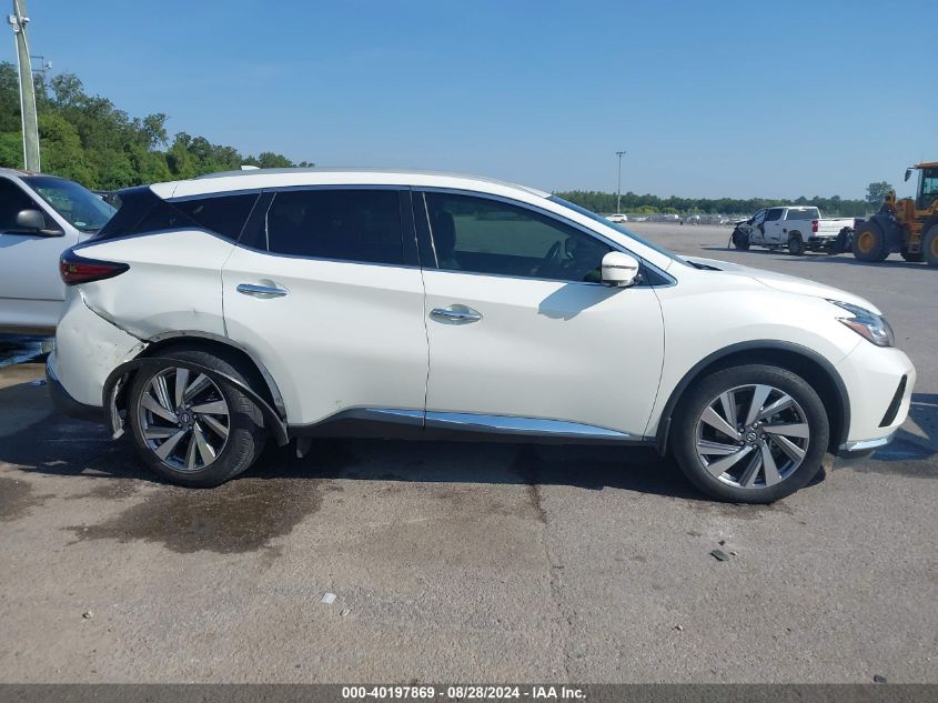 2021 Nissan Murano Sl Fwd VIN: 5N1AZ2CJ0MC111190 Lot: 40197869