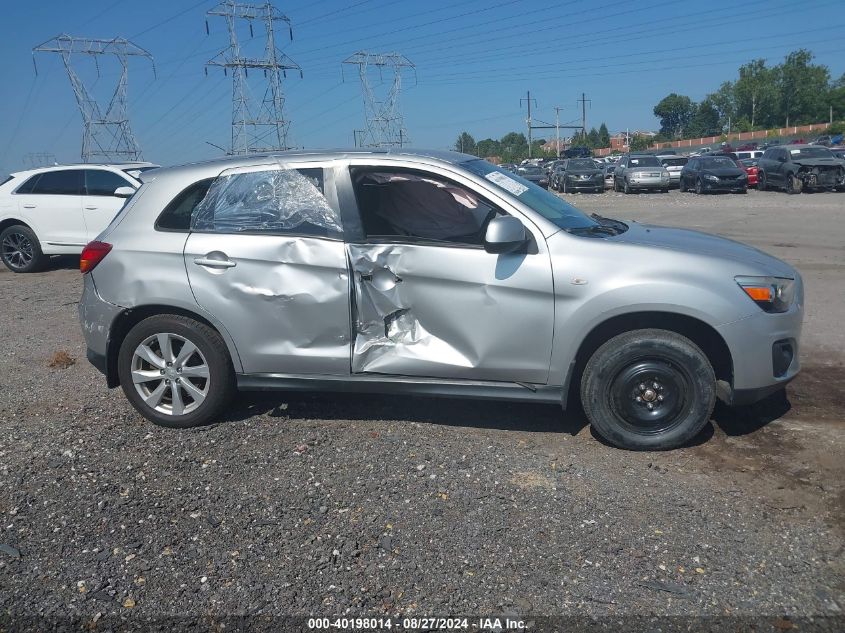 2014 Mitsubishi Outlander Sport Es VIN: 4A4AP3AU7EE012233 Lot: 40780557