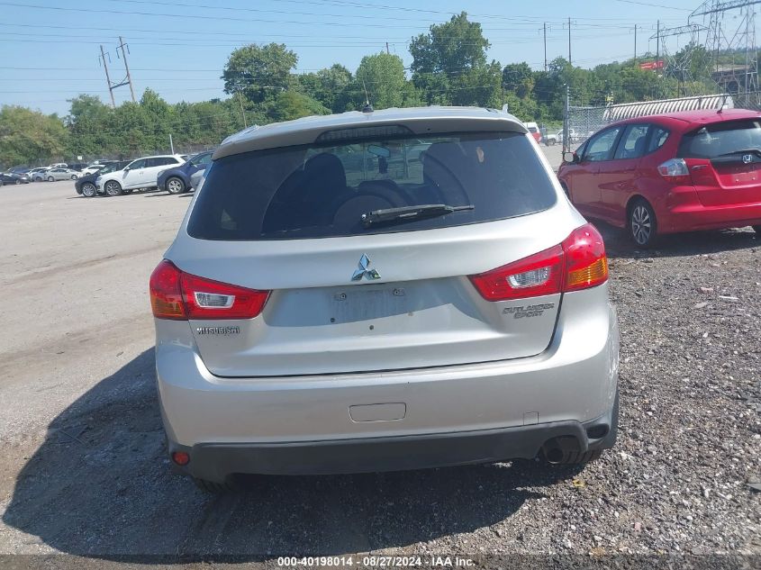 2014 Mitsubishi Outlander Sport Es VIN: 4A4AP3AU7EE012233 Lot: 40780557